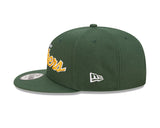Men’s NFL Green Bay Packers New Era Script 9FIFTY Snapback Hat – Green