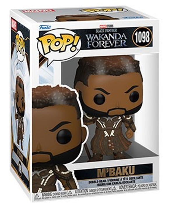 Funko Pop! Marvel: Black Panther: Wakanda Forever -M'Baku #1098 Brand New