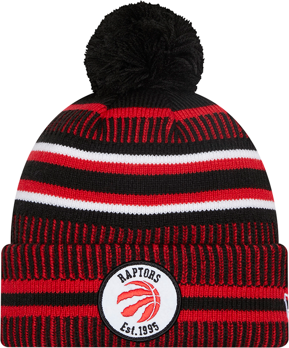 Toronto Raptors New Era Pom NE19 Sport Toque/Beanie Knit NBA Basketball