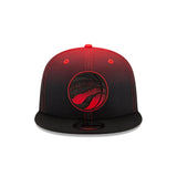 Men's Toronto Raptors NBA Basketball New Era Red Back Half 9FIFTY Snapback Hat
