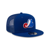 New Era Montreal Expos Classic Trucker MLB 9Fifty Snapback Baseball Cap Hat
