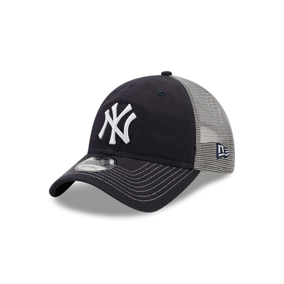 New Era MLB New York Yankees Tonal Team Frontier Trucker Snapback Baseball Cap Hat