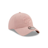 Toronto Raptors NBA Basketball New Era Core Classic Twill 9TWENTY Adjustable Hat - Pink