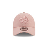 Toronto Raptors NBA Basketball New Era Core Classic Twill 9TWENTY Adjustable Hat - Pink