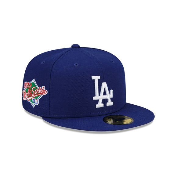 Men's New Era Royal Los Angeles Dodgers Patch Up 1988 World Series 59FIFTY Fitted Hat