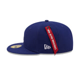 Los Angeles Dodgers New Era x Alpha Industries 59FIFTY Fitted MLB Baseball Hat - Royal