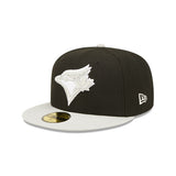 Men's Toronto Blue Jays New Era Black/Gray Spring Two-Tone 59FIFTY Fitted Hat