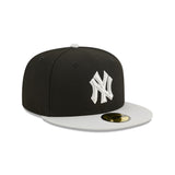 Men's New York Yankees New Era Black/Gray Spring Two-Tone 59FIFTY Fitted Hat