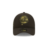 New York Yankees New Era x Alpha Industries A-Frame 9FORTY Trucker Snapback Hat - Black