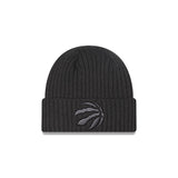 Men's New Era Charcoal Grey Toronto Raptors NBA Basketball Core Classic Knit Hat