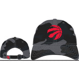 Men's Toronto Raptors New Era Charcoal Camo 9TWENTY Core Classic Twill Adjustable Hat