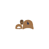 Men's Los Angeles Dodgers New Era Tan 9TWENTY Core Classic Twill Adjustable Hat