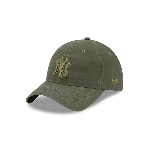 Men's New York Yankees New Era Olive Tonal 9TWENTY Core Classic Twill Adjustable Hat