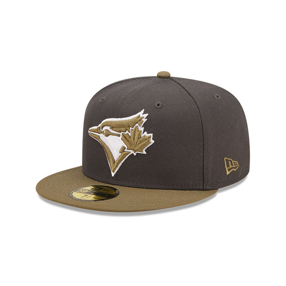 Men's Toronto Blue Jays New Era Grey/Olive Two-Tone Color Pack 59FIFTY Fitted Hat