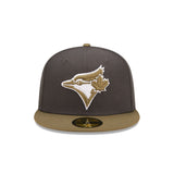 Men's Toronto Blue Jays New Era Grey/Olive Two-Tone Color Pack 59FIFTY Fitted Hat
