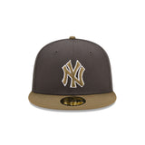 Men's New York Yankees New Era Grey/Olive Two-Tone Color Pack 59FIFTY Fitted Hat