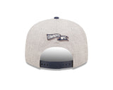 Men's Dallas Cowboys New Era Gray/Navy 2022 Sideline 9FIFTY Historic Snapback Hat