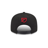 Men's New Era Wordmark Toronto FC MLS Soccer Kick-Off All Black 9FIFTY - Snapback Hat