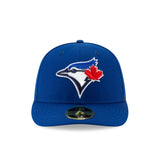 Toronto Blue Jays New Era 2023 Jackie Robinson Day - 59FIFTY Low Profile Fitted Hat - Blue
