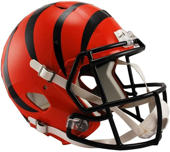 NFL Football Riddell Cincinnati Bengals Full Size Revolution Speed Replica Helmet
