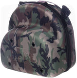 New Era Cap Hat Woodland Camo Camouflage Carrying Carrier Case Handle Fits 2 Hats Bag Zipper Handle