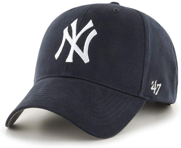 Youth New York Yankees MLB Youth '47 MVP Structured Navy Blue Adjustable Cap