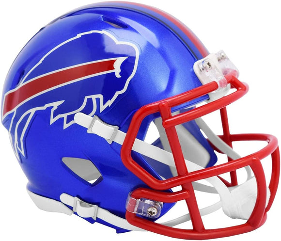 NFL Football Riddell Buffalo Bills Alternate Flash Mini Revolution Speed Replica Helmet