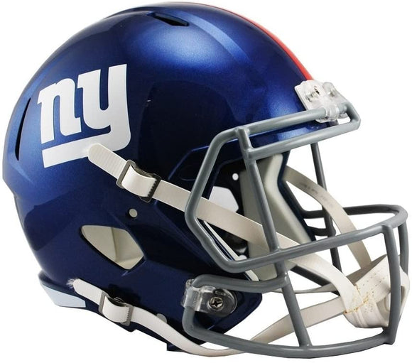 NFL Football Riddell New York Giants Full Size Revolution Speed Replica Helmet
