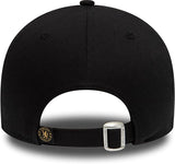 Team Chelsea New Era Gold Outline 9Forty Buckle Adjustable Black Cap Hat