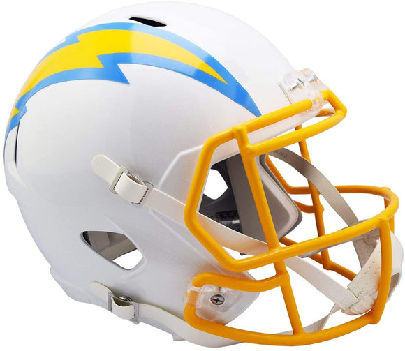 NFL Football Riddell Los Angeles Chargers Full Size Revolution Speed Replica Helmet
