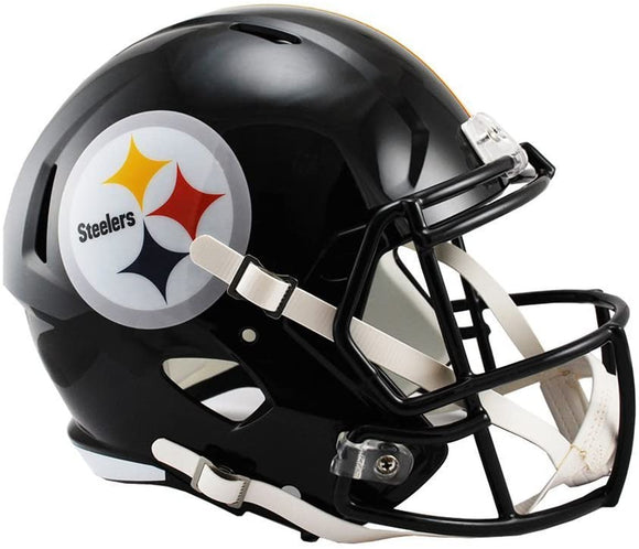 NFL Football Riddell Pittsburgh Steelers Full Size Revolution Speed Replica Helmet