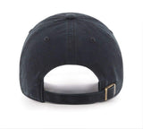 Men's Boston Bruins Black on Black Clean up Adjustable Hat Cap One Size Fits Most