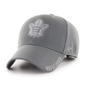 Men's Toronto Maple Leafs Defrost MVP Adjustable Hat Cap Charcoal One Size Fits Most - Bleacher Bum Collectibles, Toronto Blue Jays, NHL , MLB, Toronto Maple Leafs, Hat, Cap, Jersey, Hoodie, T Shirt, NFL, NBA, Toronto Raptors
