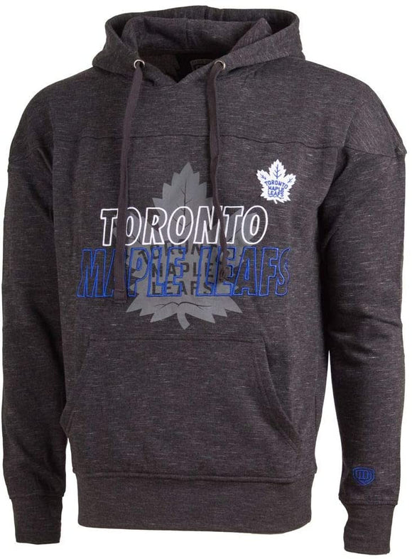 Men's Old Time Toronto Maple Leafs Hockey Pullover Hi-Light Hooded Sweatshirt