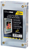 Ultra Pro UV Protected Lucite 130pt Screwdown Trading Sports & Entertainment Card Holder Protector Case