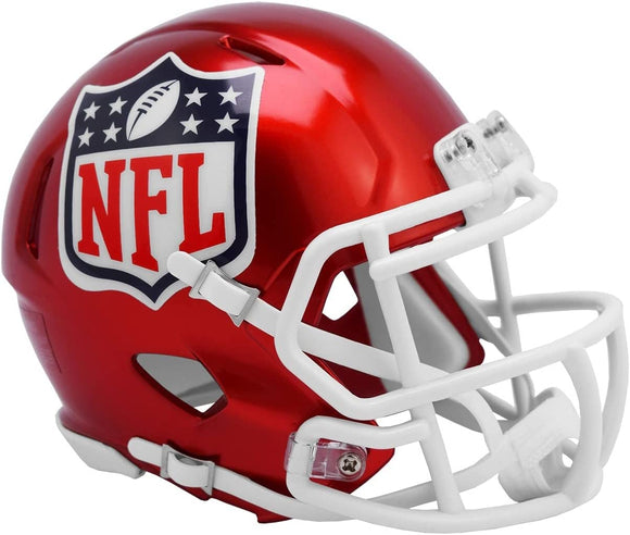 NFL Football Riddell Logo Shield Alternate Flash Mini Revolution Speed Replica Helmet