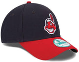 Youth Cleveland Indians New Era League 9Forty MLB Baseball Adjustable Hat - Retro
