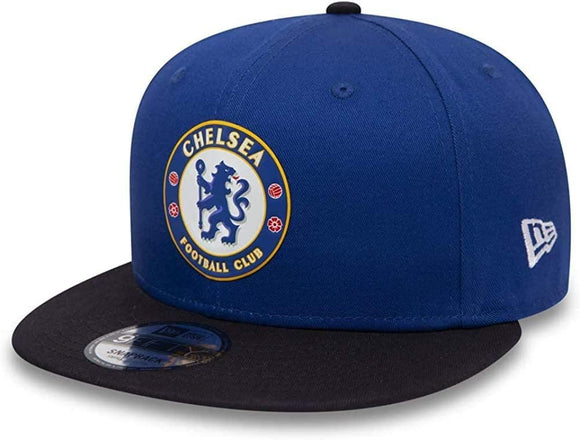 Team Chelsea Soccer Club New Era 9Fifty Blue Black Adjustable Snapback Hat