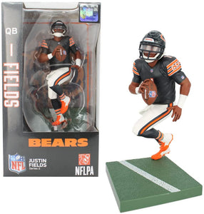 Justin Fields Chicago Bears 2021-22 Unsigned Imports Dragon 7" Player Replica Figurine