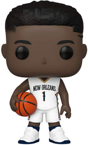 NBA Zion Williamson New Orleans Pelicans Basketball # 62 Pop! Vinyl Action Figure