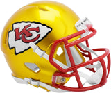 NFL Football Riddell Kansas City Chiefs Alternate Flash Mini Revolution Speed Replica Helmet