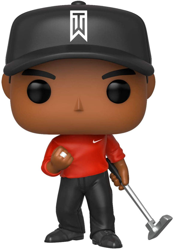 FunKo Pop! Golf Legend Tiger Woods Red Shirt Figure #01 Brand New - Bleacher Bum Collectibles, Toronto Blue Jays, NHL , MLB, Toronto Maple Leafs, Hat, Cap, Jersey, Hoodie, T Shirt, NFL, NBA, Toronto Raptors
