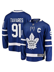 Men's Toronto Maple Leafs John Tavares Fanatics Branded Blue Home Breakaway – Player Jersey