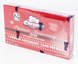 2021 Topps Chrome Platinum Anniversary Baseball Hobby Box 24 packs per box, 4 cards per pack