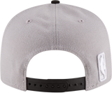 Men's Toronto Raptors NBA Basketball New Era Two Tone Grey Black 9FIFTY Snapback Hat