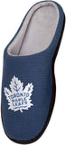 Men's Toronto Maple Leafs NHL Hockey Plush Logo Soft Slipper Memory Foam - Multiple Sizes