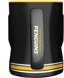 Pittsburgh Penguins Primary Logo Black Yellow NHL Hockey 14oz Sculpted C-Handle Mug