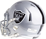 NFL Football Riddell Las Vegas Raiders Full Size Revolution Speed Replica Helmet