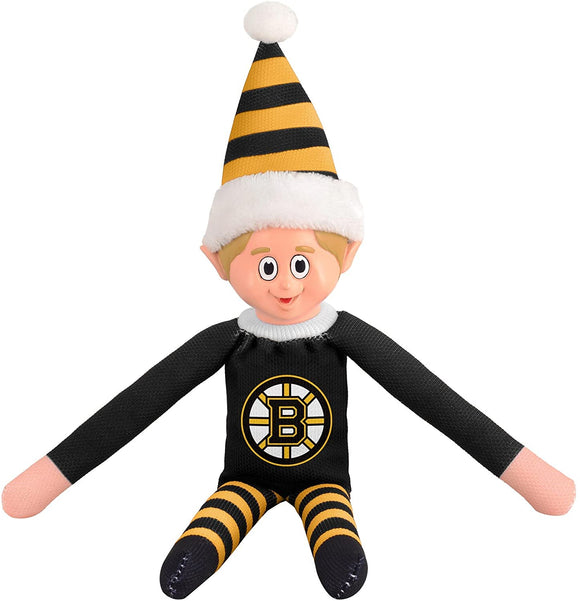 Boston Bruins NHL Hockey Team Elves Winner's Workshop Moveable Figure