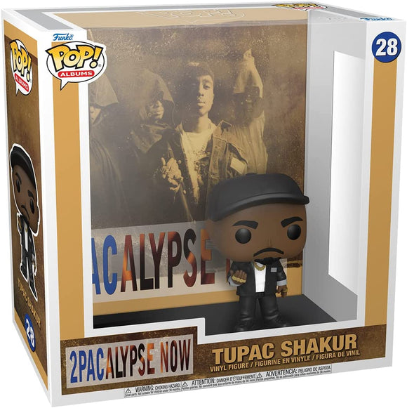 Funko Pop! Albums: Tupac - 2pacalypse Now Number 28 Album Cover